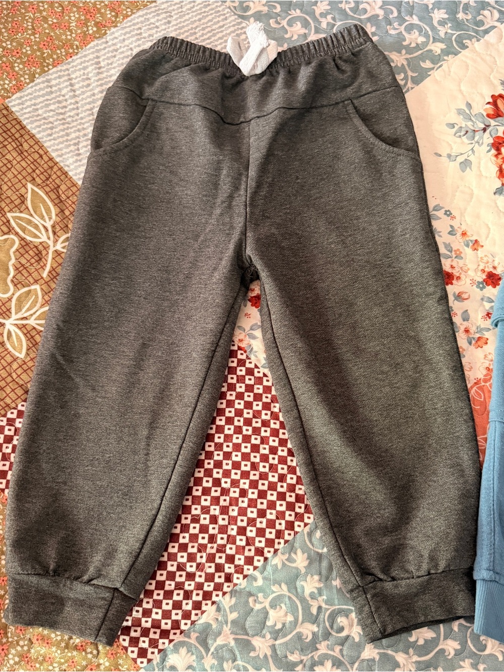 Toddler Gray Jogger Sweatpants 2-3Y Soft Pull On Pants